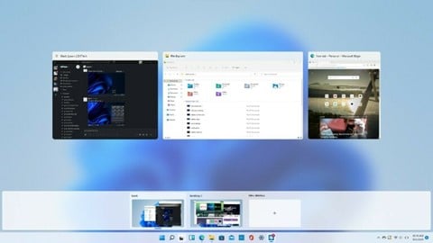 La nouvelle version de Windows, Windows 11, innove avec son gestionnaire de fenêtres qui permet d'organiser facilement l'écran.
