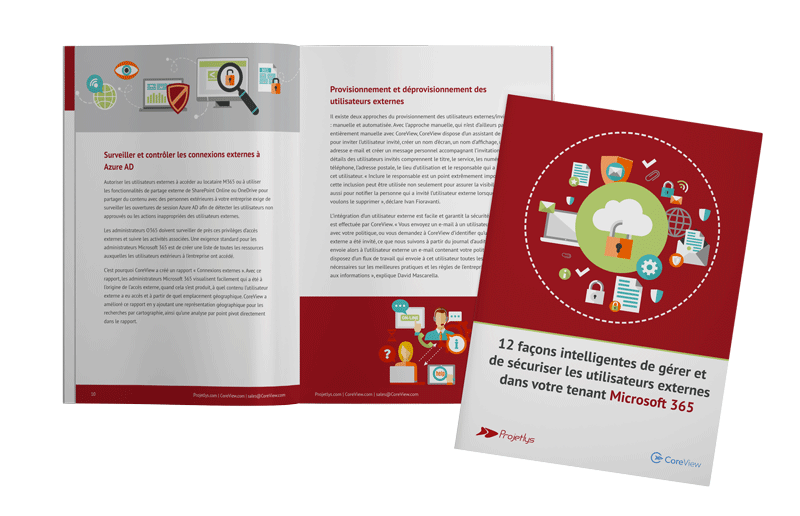 Téléchargez le livre blanc "12 façons intelligentes de gérer et de sécuriser les utilisateurs externes dans votre tenant Microsoft 365"