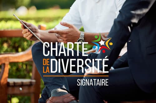 Logo de la Charte de la diversité, dont Blue Soft Empower est signataire.